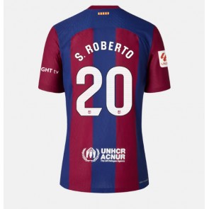 Barcelona Sergi Roberto #20 Hemmatröja Kvinnor 2023-24 Kortärmad